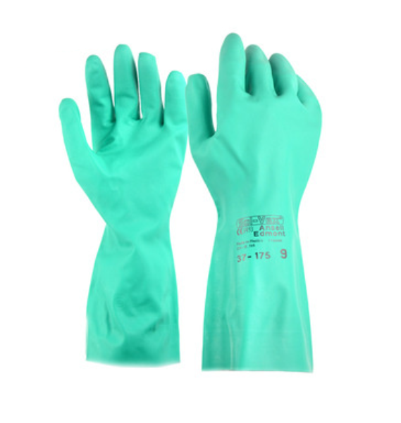 GUANTES DE NITRILO 13" 37-175 SOLVEX ANSELL