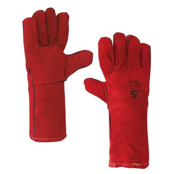 GUANTES DE ESMERILAR 14" ROJO SPRO